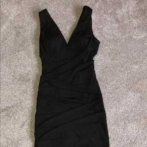black dress